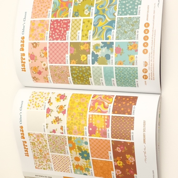 3/$15 Paper Crafting Moda Piece Fabric Catalog - Picture 11 of 16